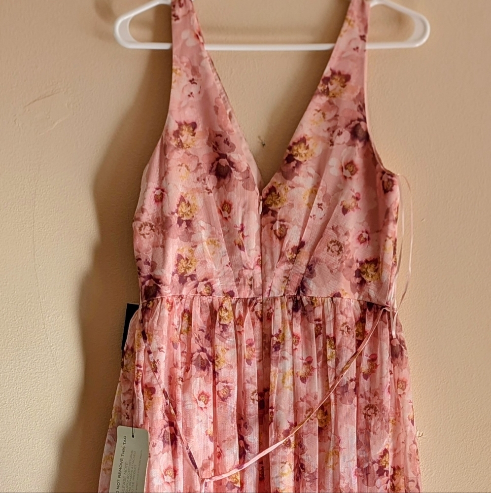 Beautiful hi low Adrianna Peppell dress.